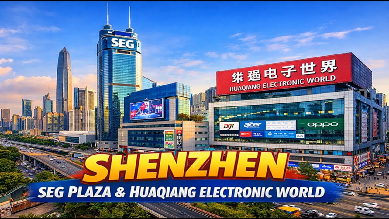 Exploring Shenzhen: SEG Plaza & Huaqiang Electronic World – Electronics Hub of the World