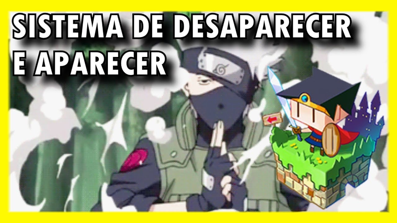 RPG Maker MV Tutorial - SISTEMA DE DESAPARECER IGUAL NARUTO!
