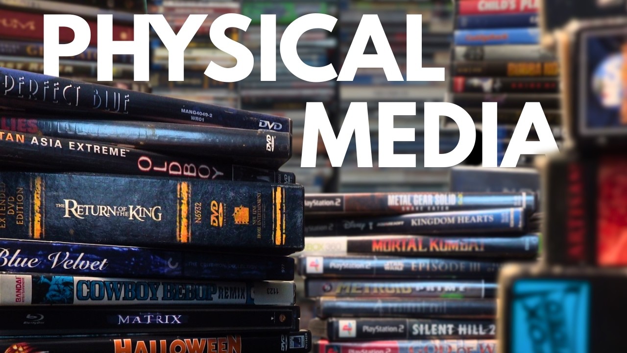 Physical Media Will Last Forever. Digital Will Fade.