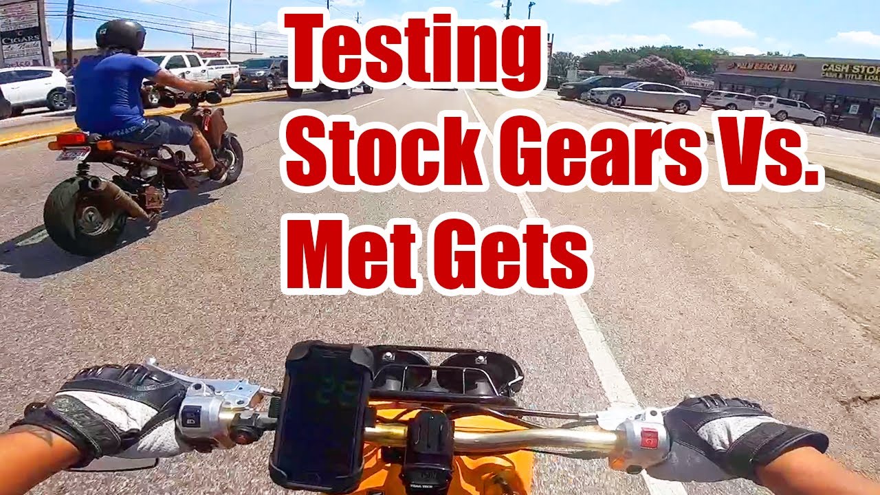 Testing MET gears against a Ruckus with a similar tune #MetGears #HondaRuckus