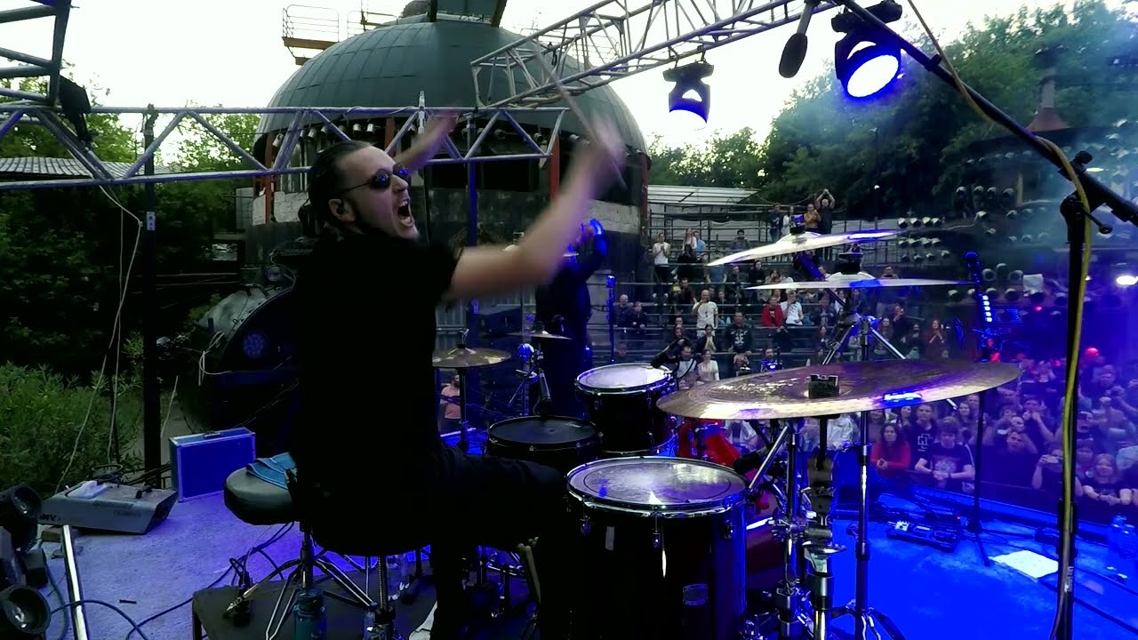 Ramm'band - Armee der tristen (Drumcam) / Bike center. Moscow. 16.07.2022