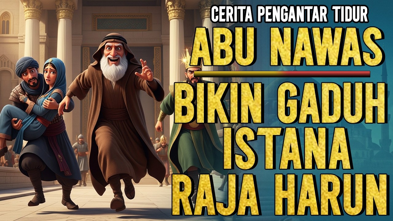 ABU NAWAS MENYURUH PENCURI  MENCULIK ISTRI RAJA HARUN || DONGENG SEBELUM TIDUR