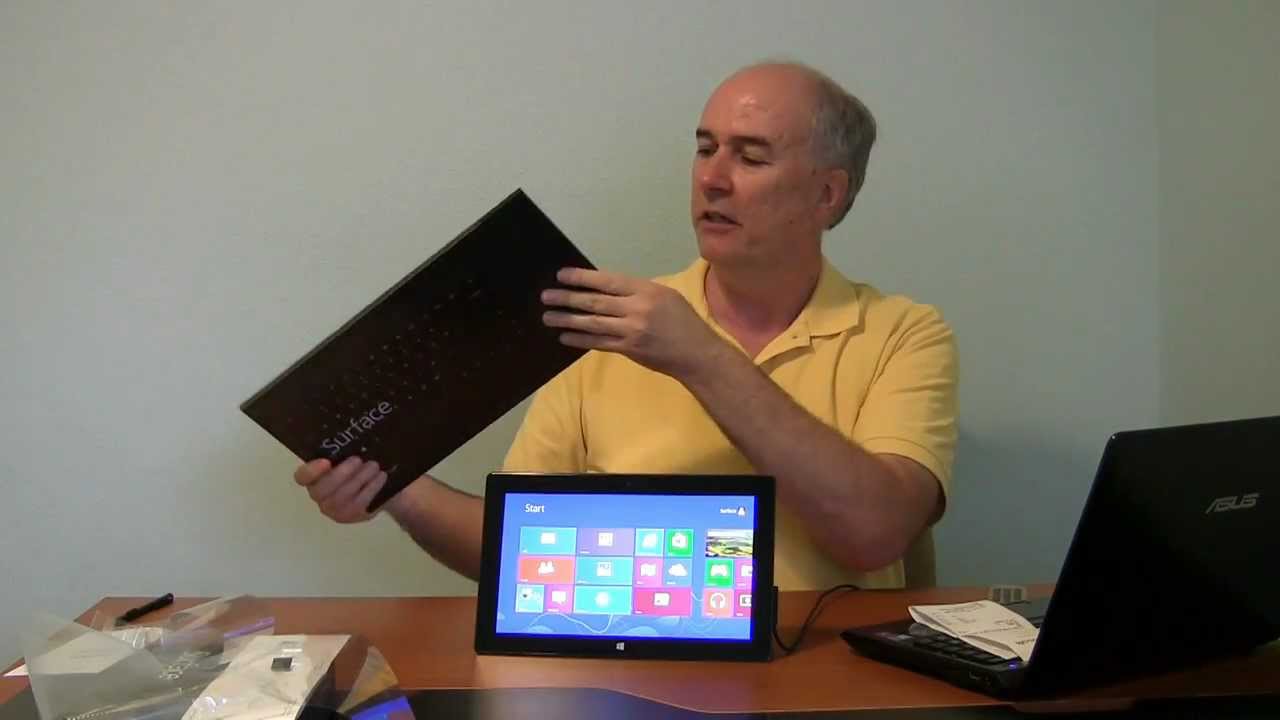 Surface Pro Type Keyboard Cover Setup and Review