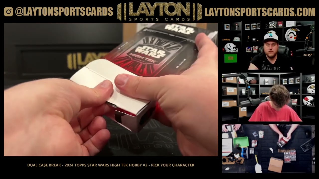 Dual Case Break   2024 Topps Star Wars High Tek Hobby #2   PICK YOUR CHARACTER