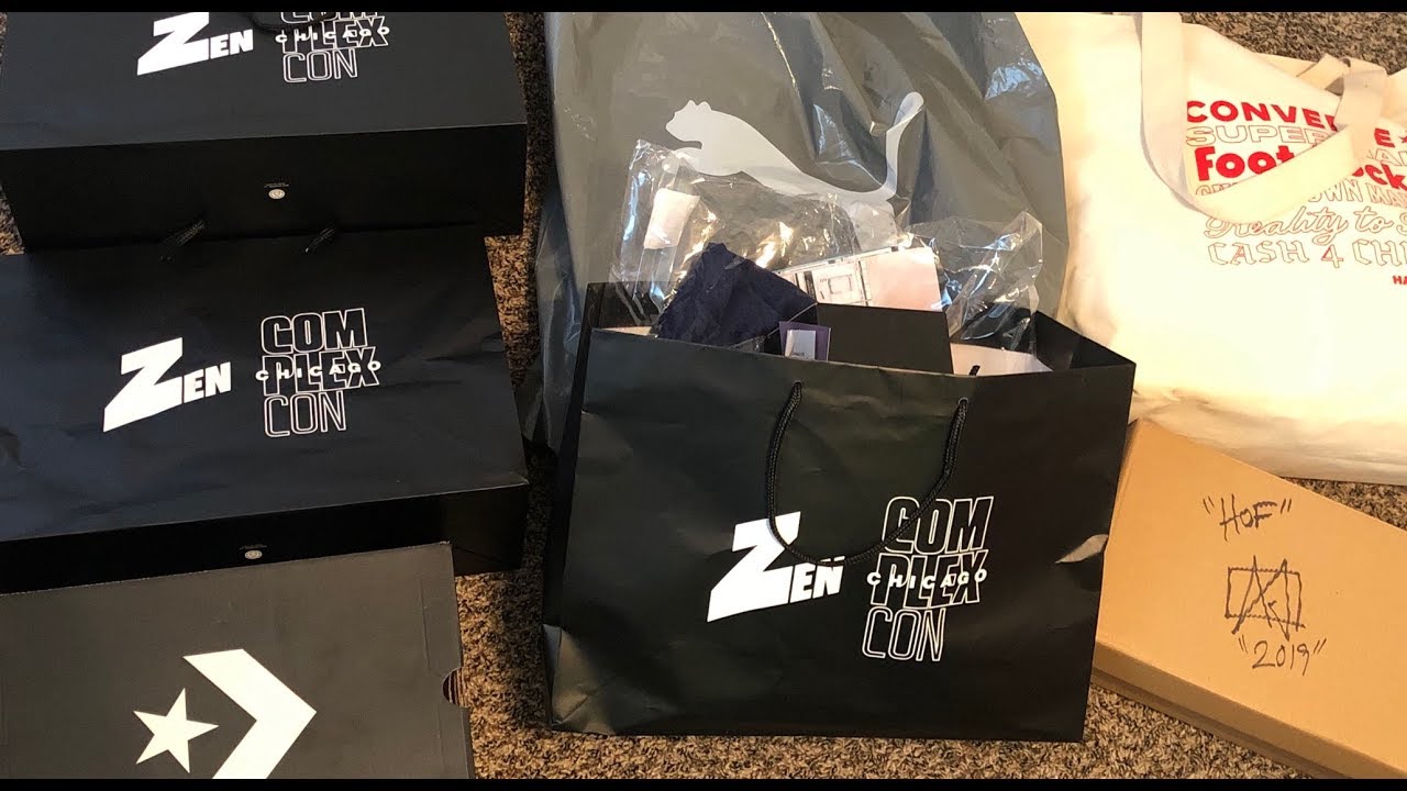 I MADE $1300 at COMPLEXCON CHICAGO AUTOGRAPHED SHOES 2019
