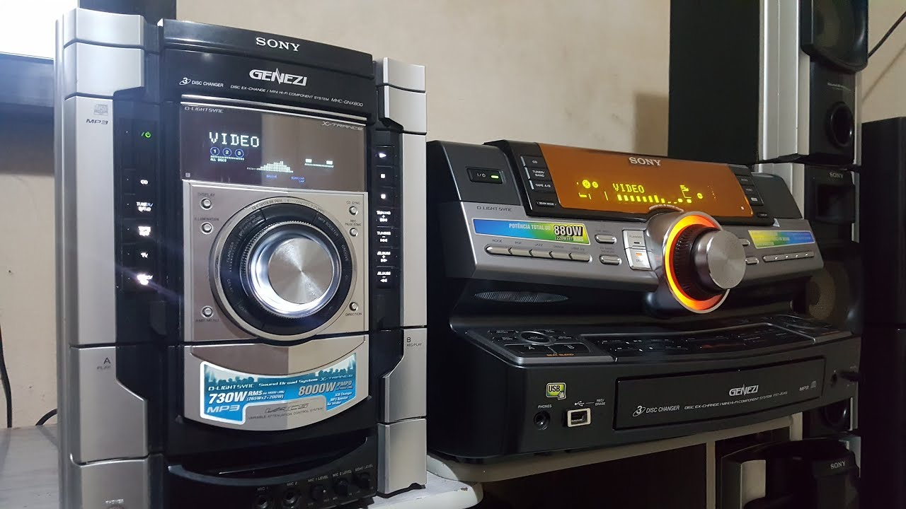 sony genezi gnx 800 vs zux 9