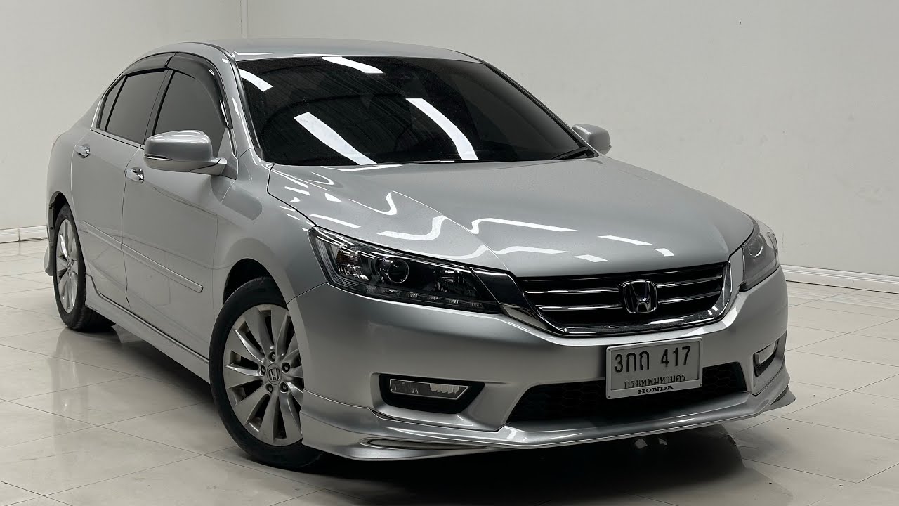 รีวิว ฮอนด้า แอคคอร์ด2.0EL ปี2013-14 รถเข้าใหม่ ไม่มีชนหนัก ￼#เพชรยนต์ #accord