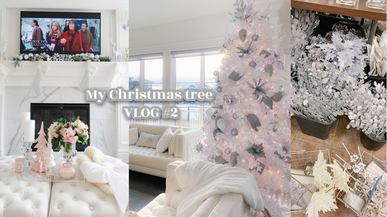 FINISHED CHRISTMAS TREE, HOME DECOR HAUL + MY NEW PRODUCTS! VLOG 2🎄🎅🏻