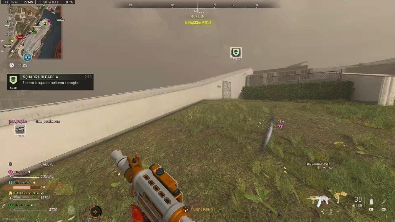 Partitina interessante se non per il crash! DMZ, Vondel.