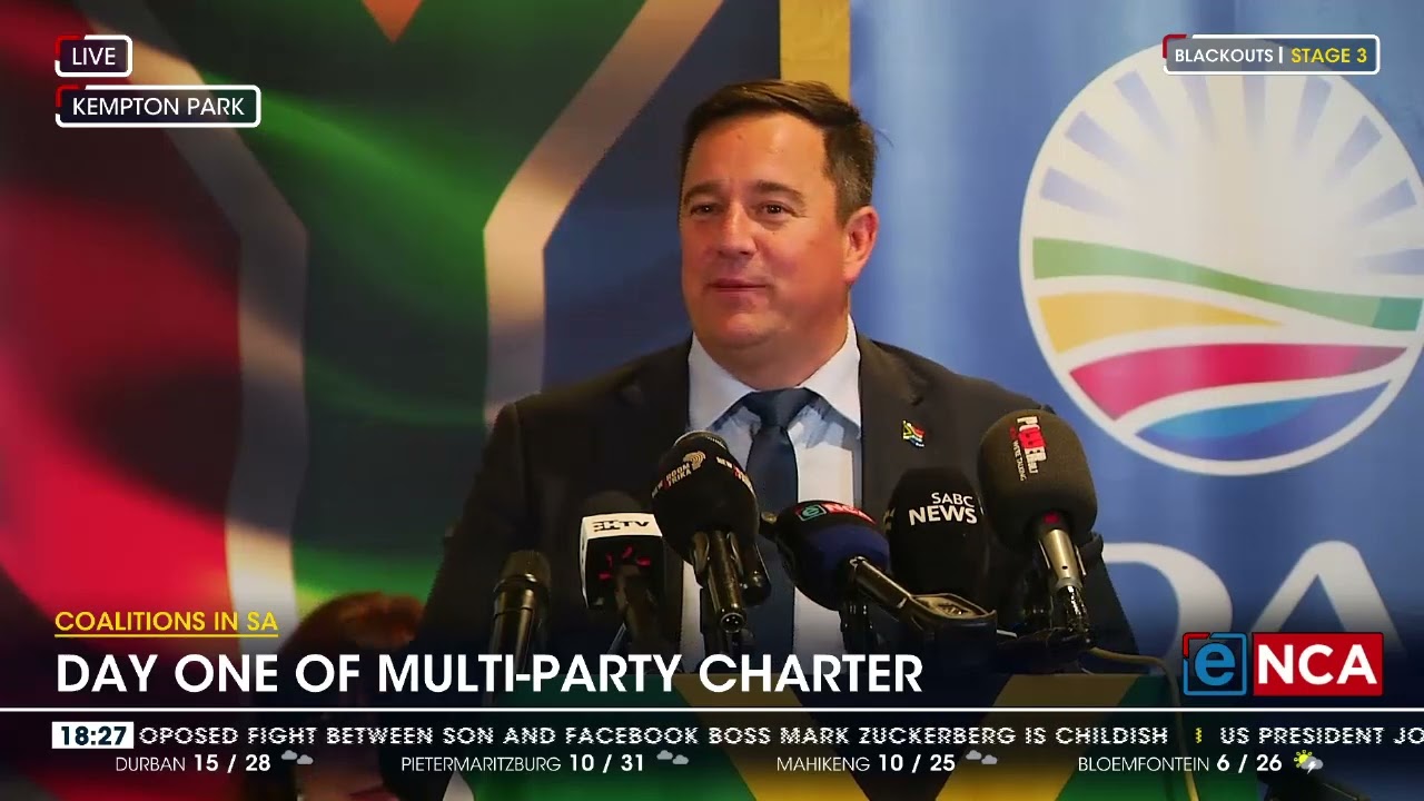 Moonshot Pact | Reaction | Political parties hope to form coalition to oust ANC