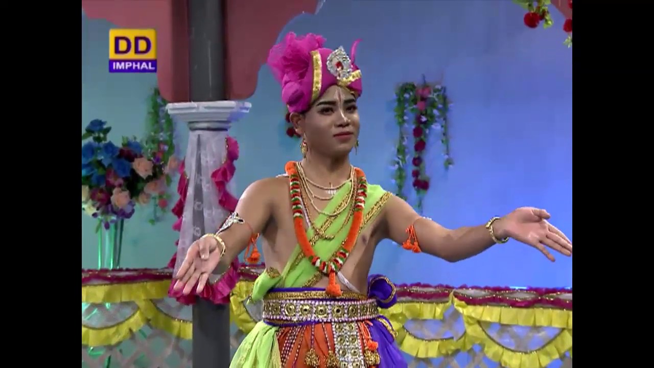 Manipuri Classical Dance (Taal Nachom) by - Pebam Chingsanglakpa Singh