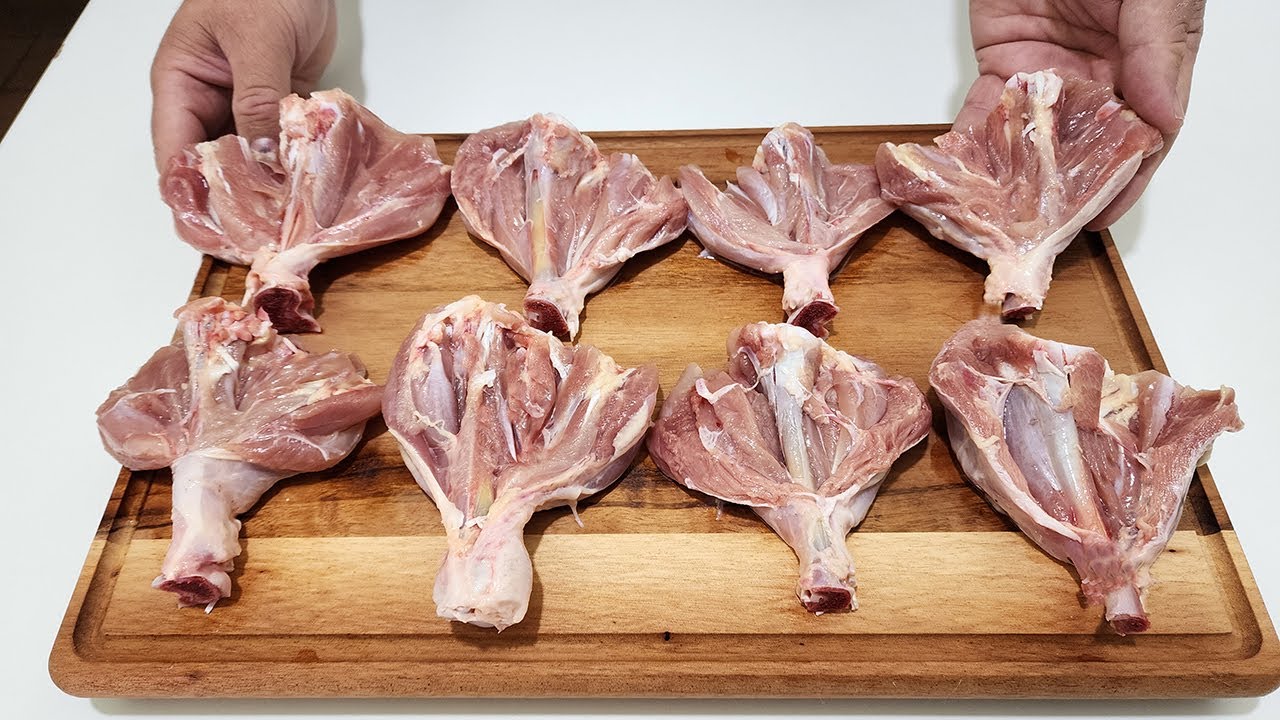 Olha o que eu fiz, receita de coxas de frango assado no forno crocante