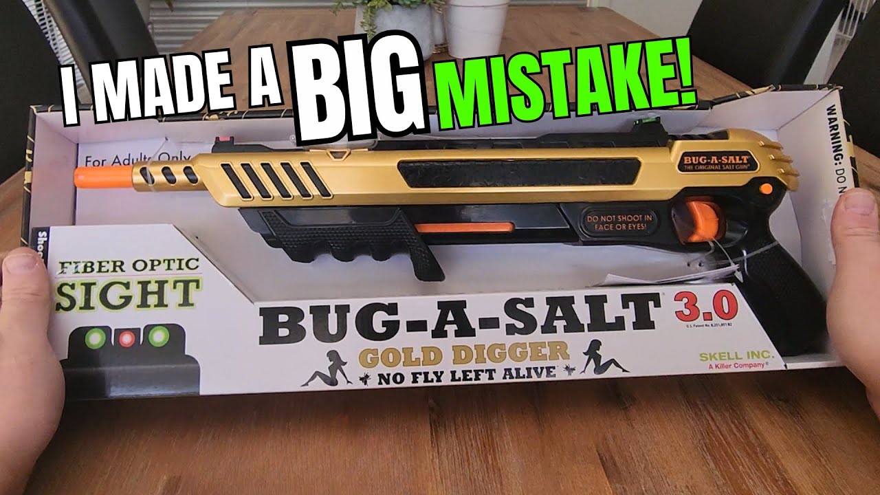 BUG-A-SALT Gold Digger Fibre Optic 3.0 Review: The Ultimate Fly Killer