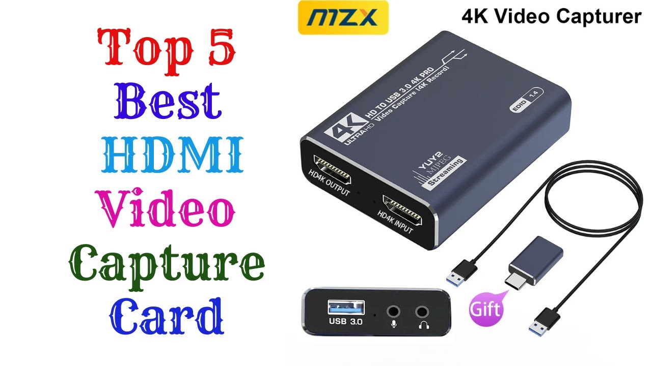 Top 5 Best HDMI Video Capture Card