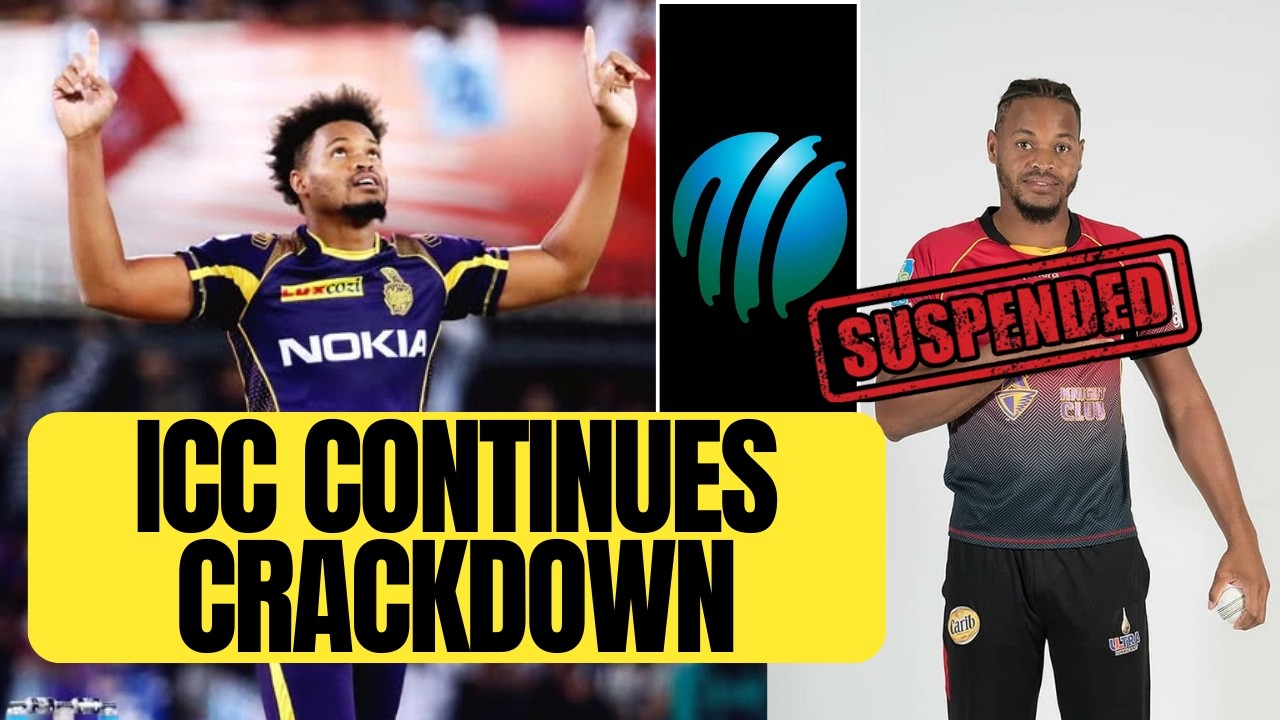 West Indies, former KKR player suspended by ICC for failing to report corrupt approach