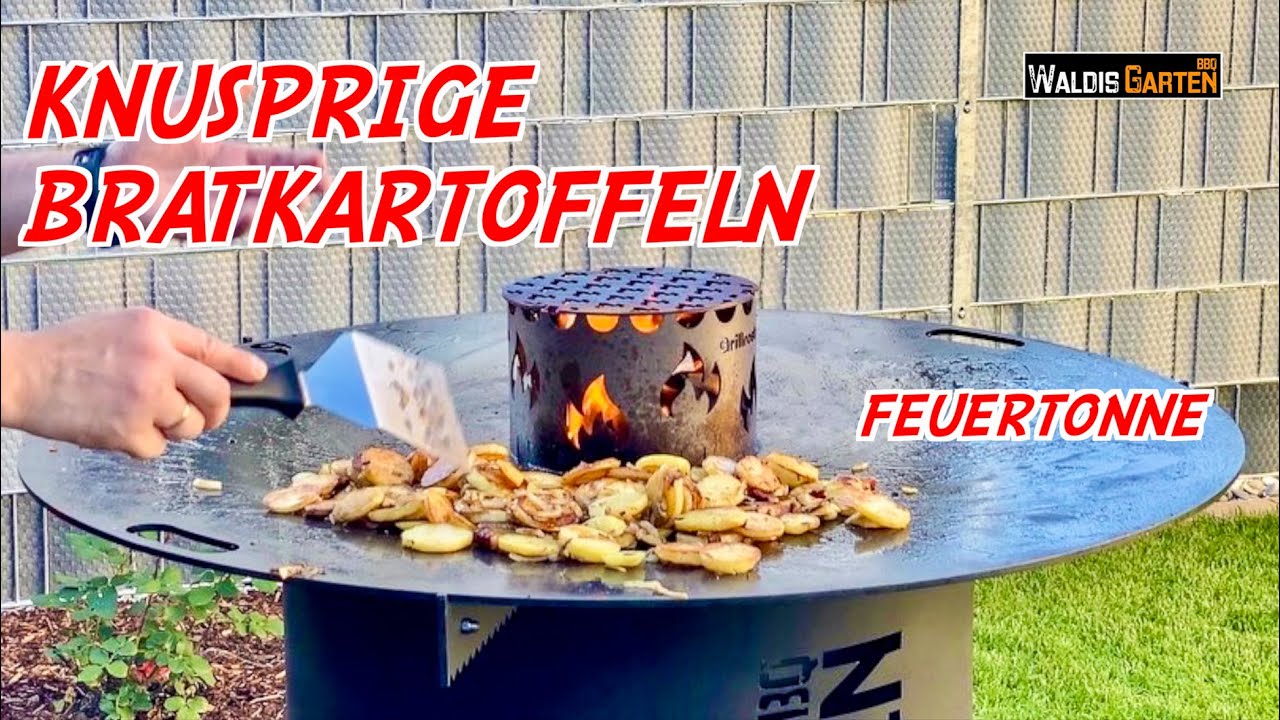 Das perfekte Bratkartoffel-Rezept | Feuerplatte & Feuertonne | Grillrost.com