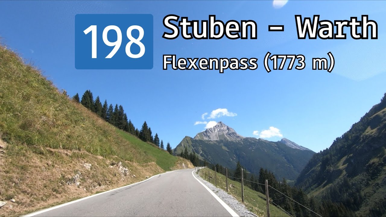 Austria: L198 Stuben - Warth (Lechtalstraße)
