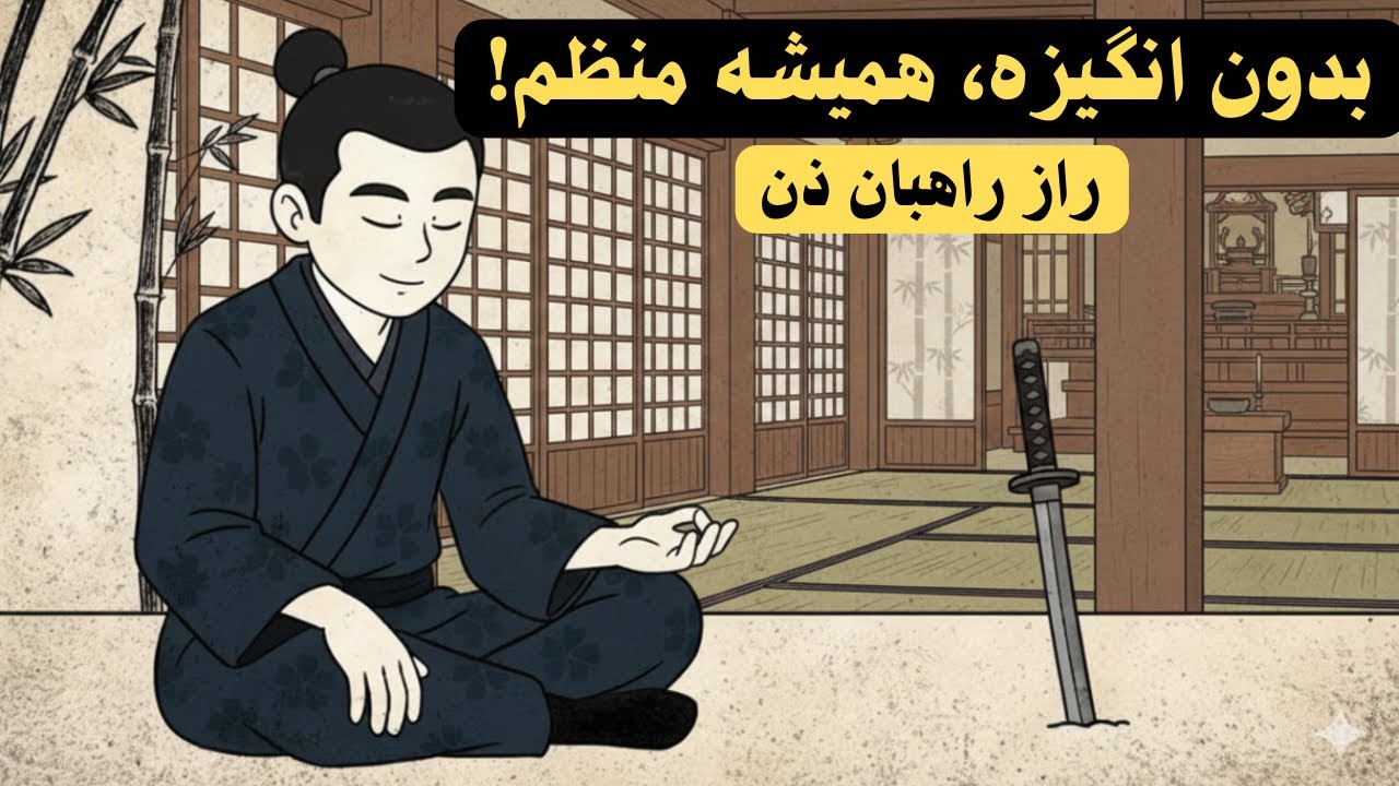 چرا راهبان ذن هیچ وقت تنبل نمی شن؟ (راز انظباط واقعی)
