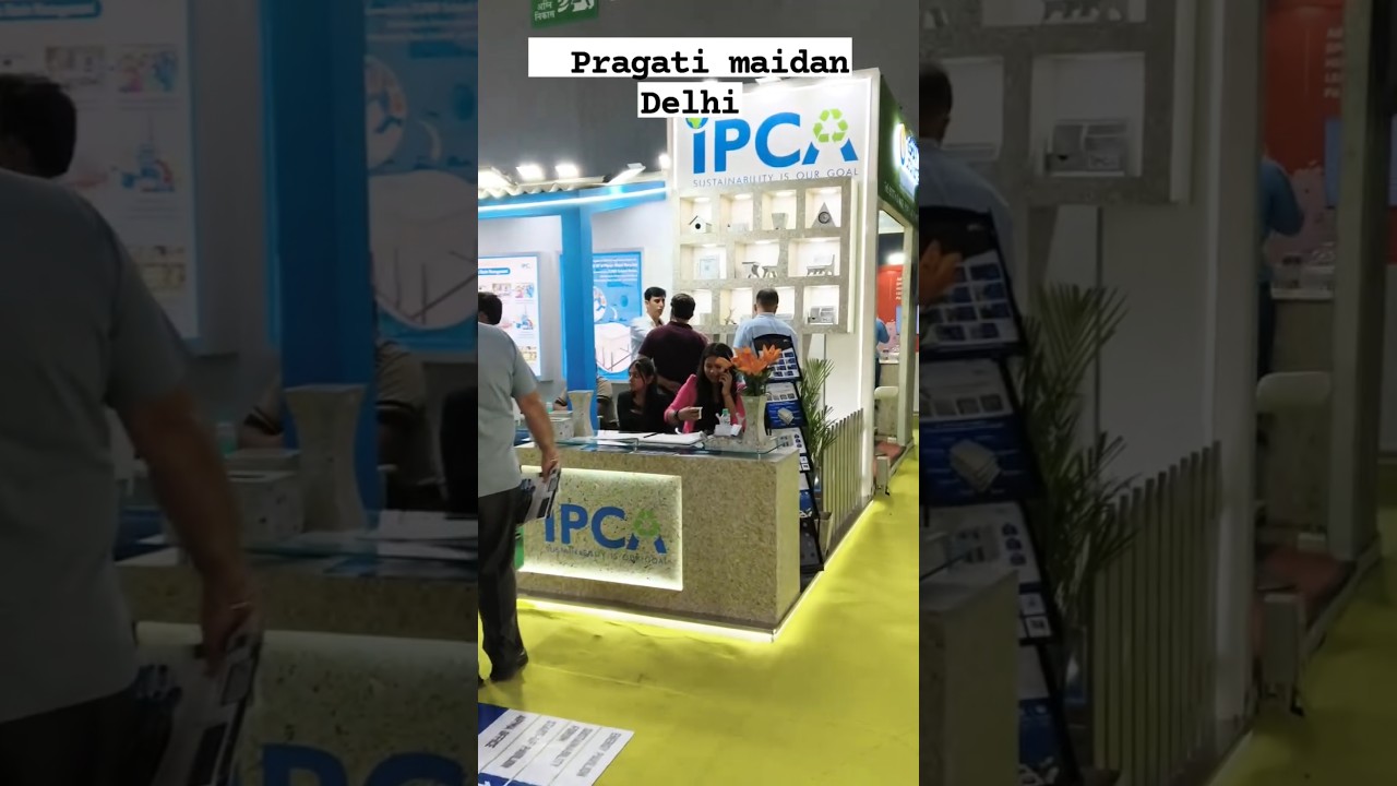 IPCA exhibition Pragati maidan ipca  plastic recycling products #ipca #plastic #pubg #diy #subscribe