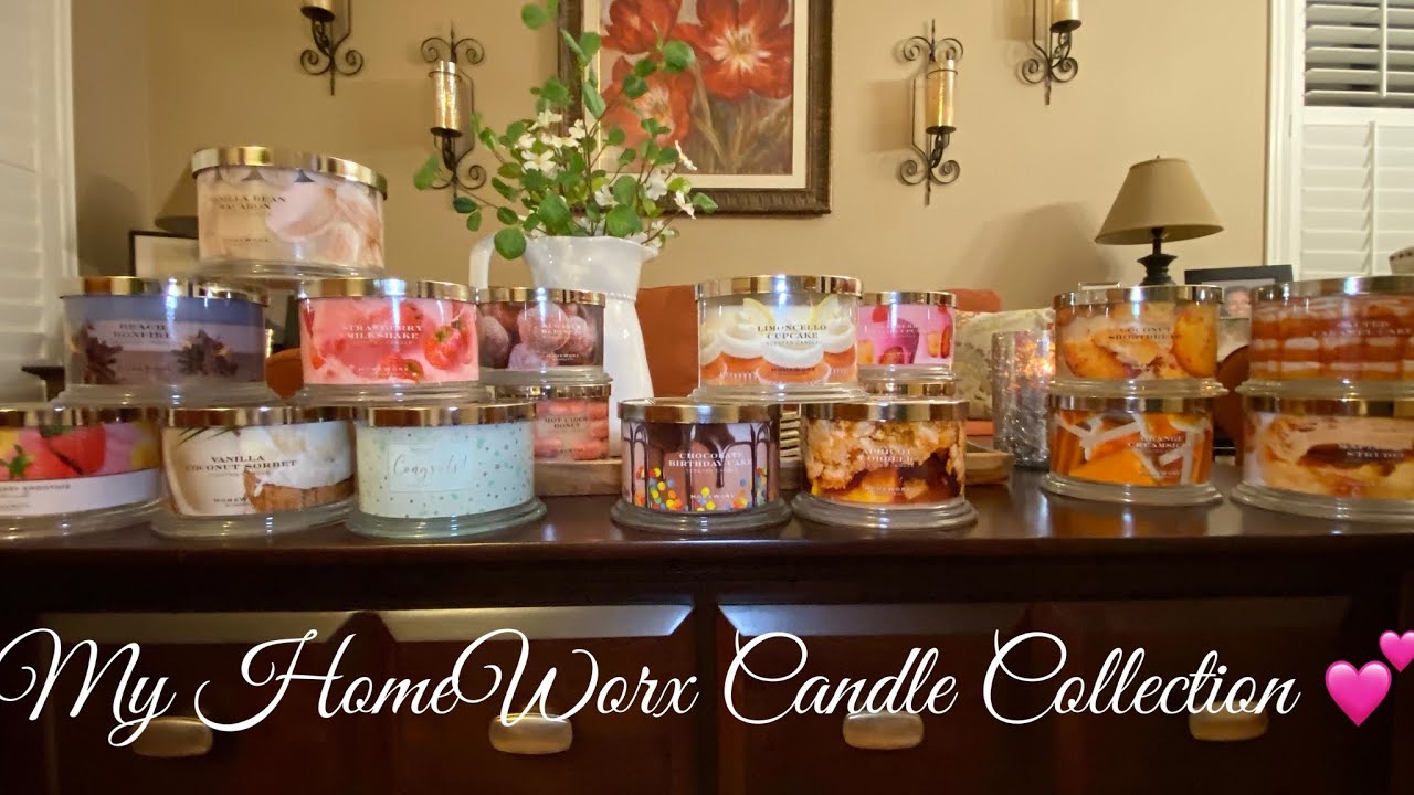 HomeWorx Candle Collection🧁🍰🍩