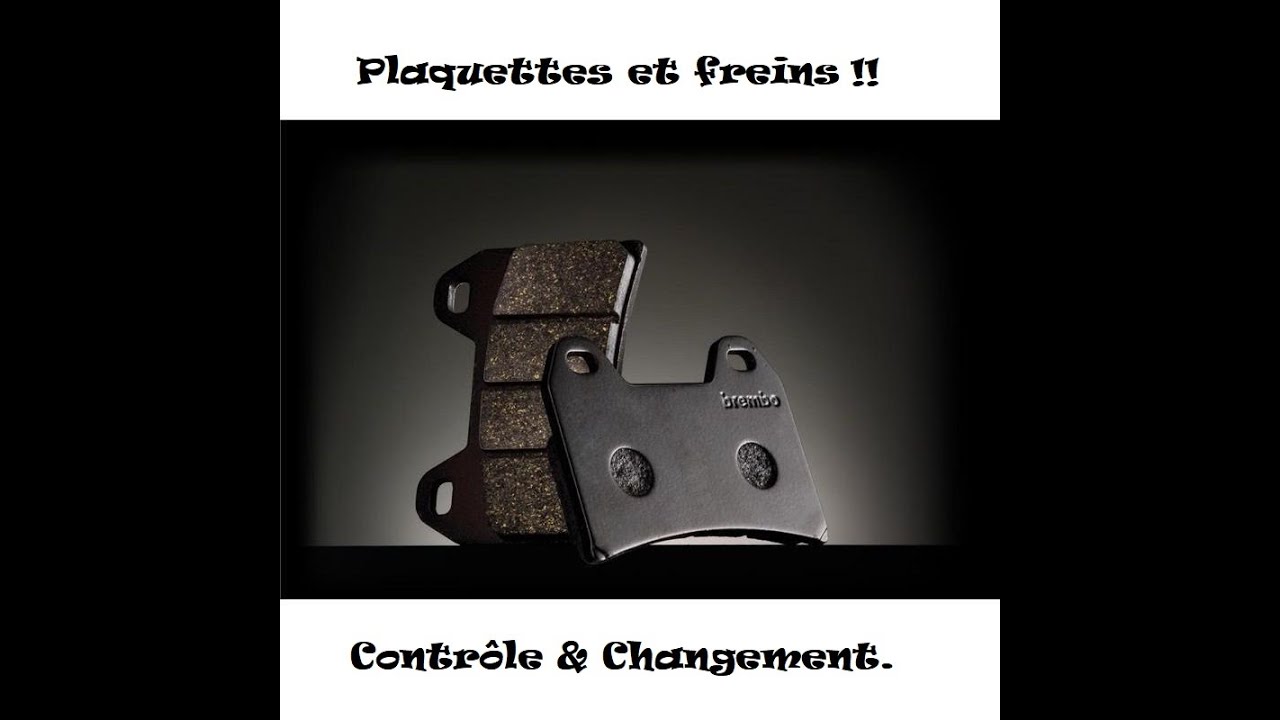 Contrôler et changer ses plaquettes de frein.