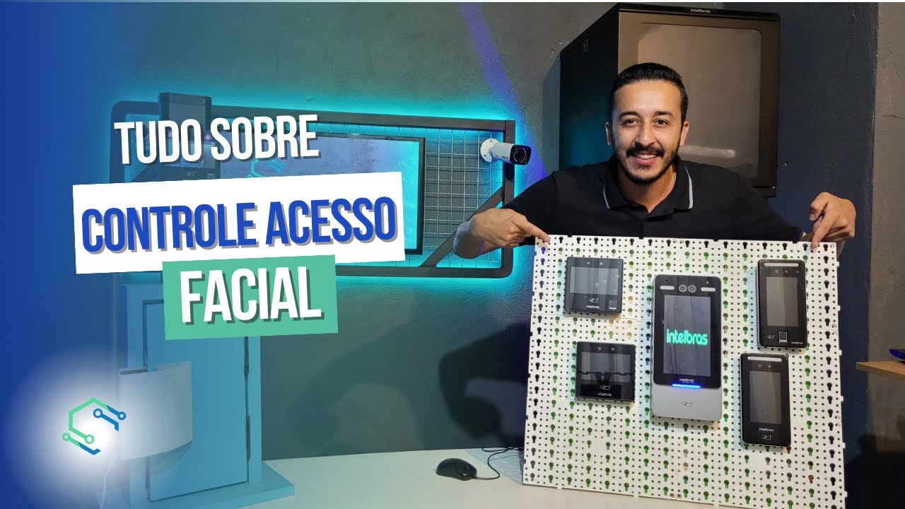 Controle de acesso reconhecimento face Intelbras SS1540, SS1550 e SS3540 BIO #controledeacesso