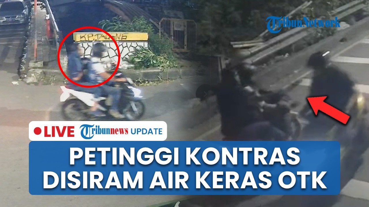 🔴LIVE: Petinggi KontraS Disiram Air Keras OTK di Jakpus & Alami Luka Bakar, Kapolri Tindak Tegas