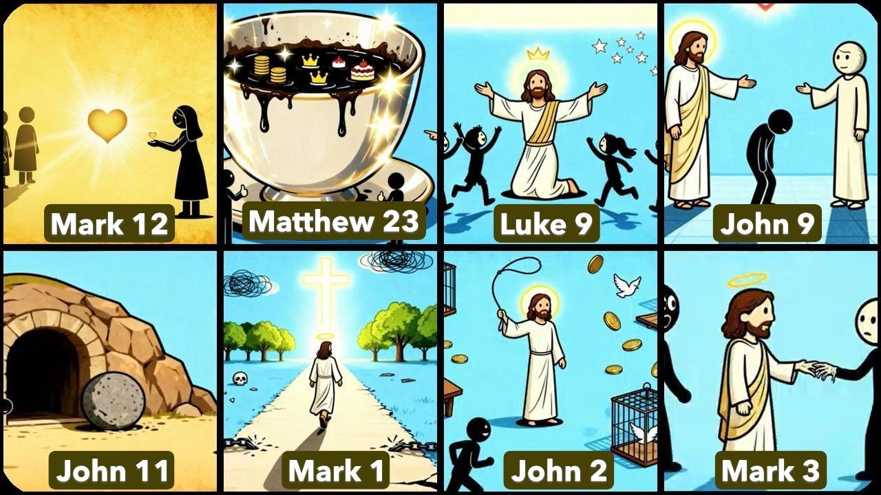 Every time Jesus' anger revealed something deeper explained