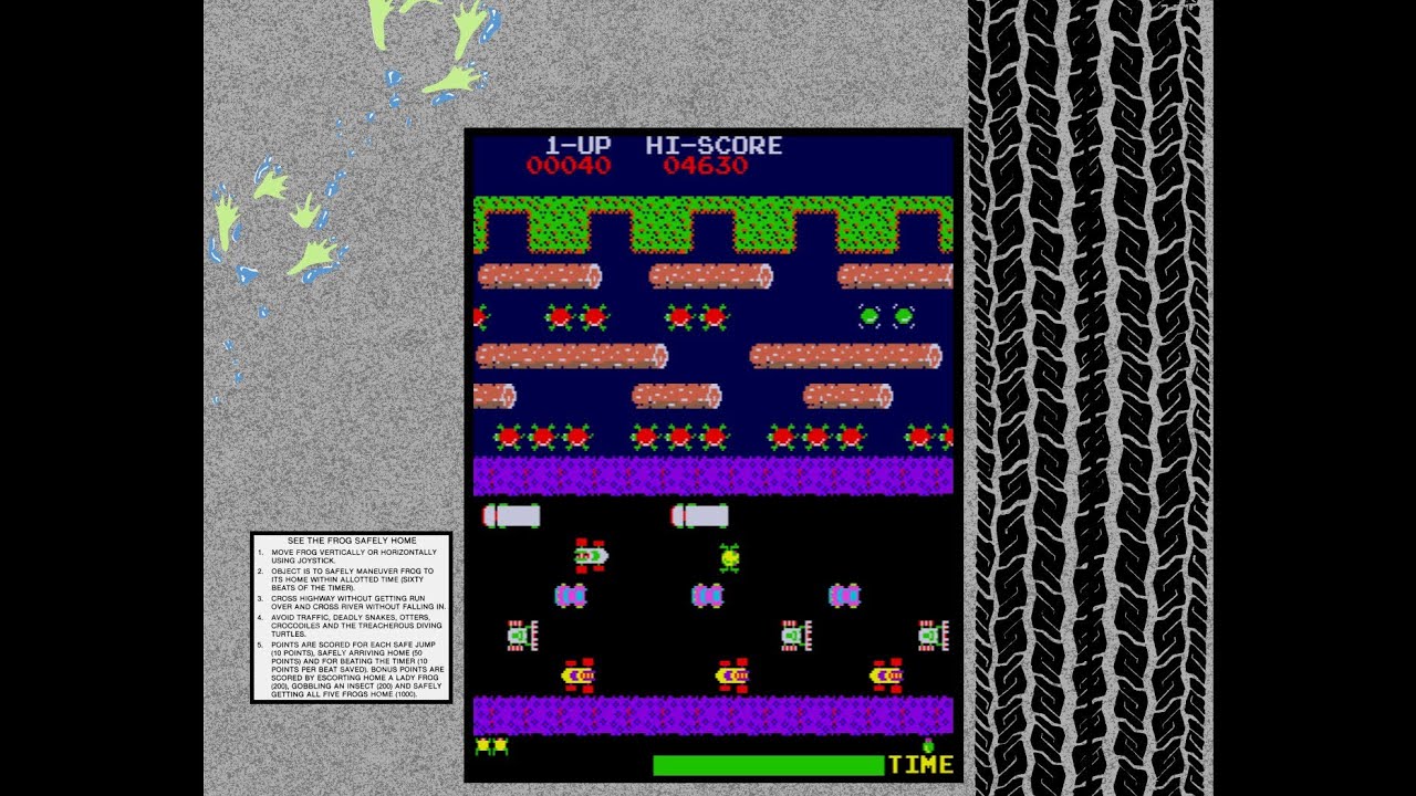 Let´s show: Frogger (Arcade) {deutsch} [1981]
