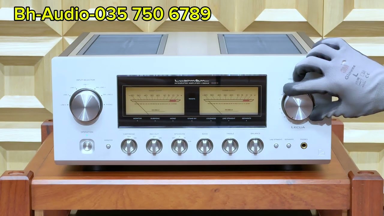 Test Amply Luxman L-590AX MARKII không ngờ chất âm lại ra hay thế