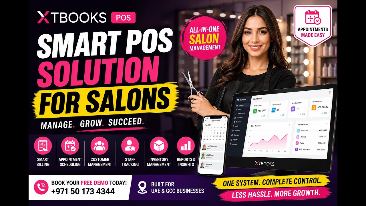Salon POS Software That Actually Grows Your Business | XTBOOKS