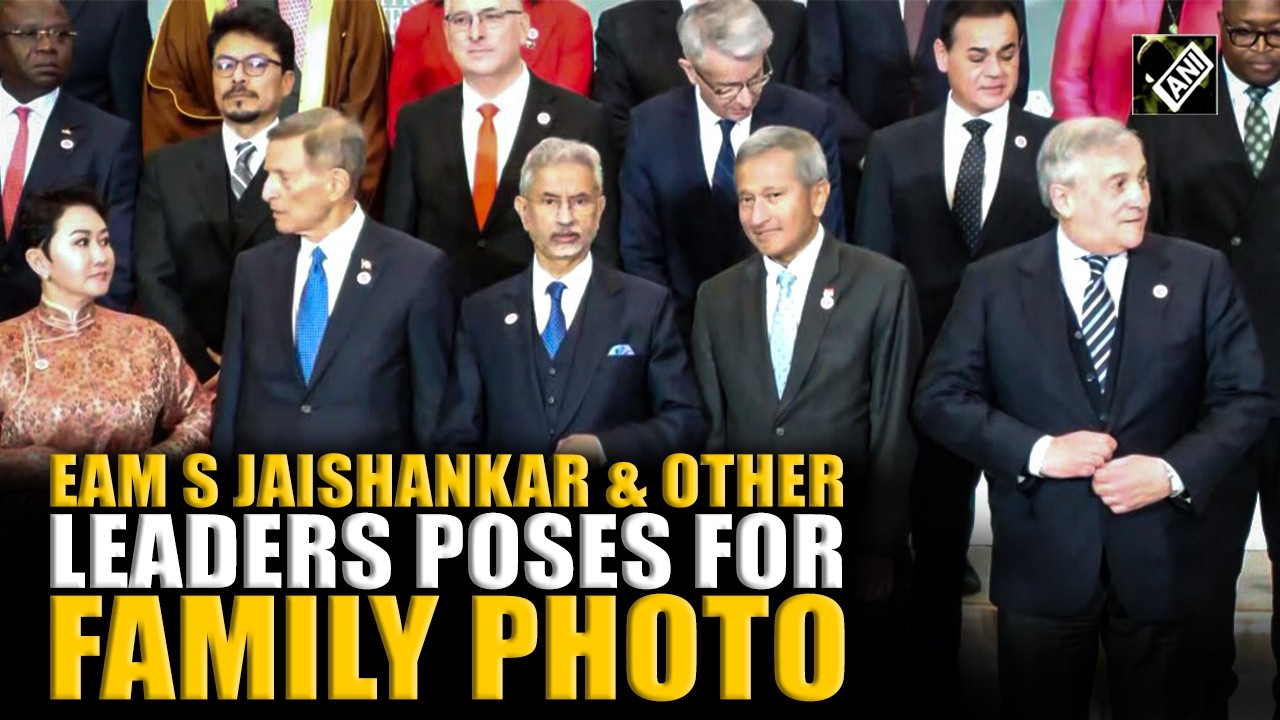 EAM S Jaishankar along with global leaders poses for family photo at Critical Minerals Ministerial
