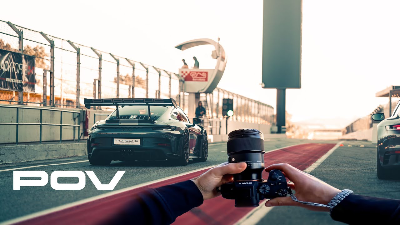 Fotografiando SUPERCOCHES antes de salir a pista I POV Sony A7iii I