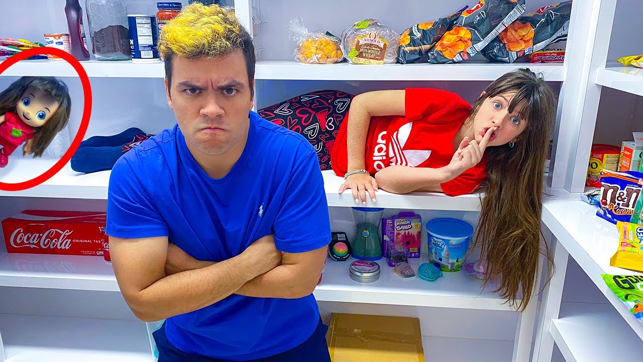 LUCCAS NETO E GIOVANNA BRINCANDO DE PIQUE ESCONDE NA CASA DOS ESTADOS UNIDOS