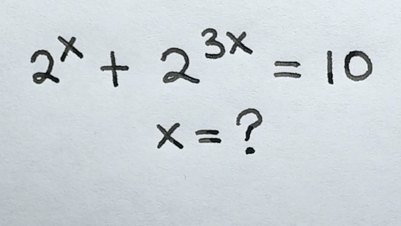 Solve for x in this nice algebra equation | Math Olympiad Mathematics