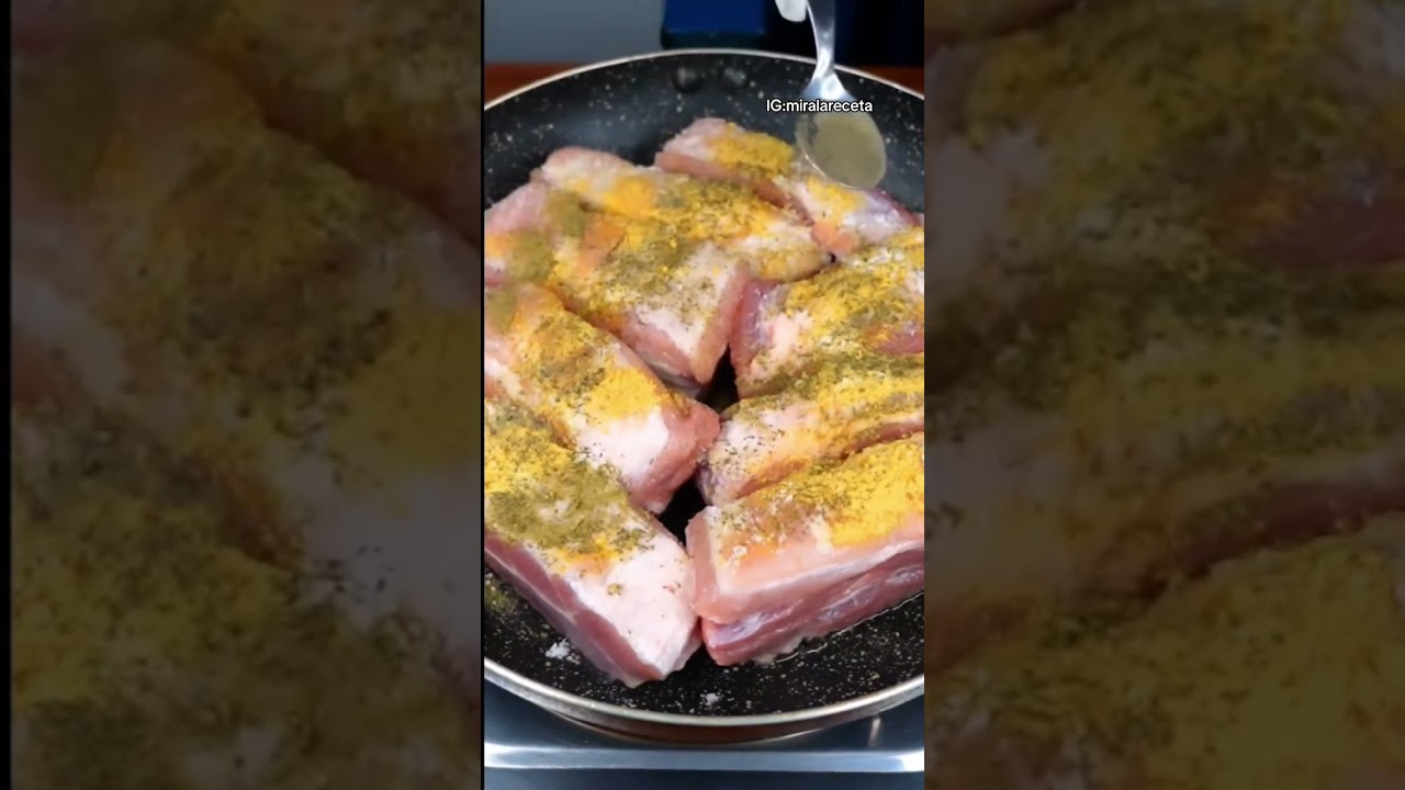 Costillas BBQ #miralareceta #receta #recetafacil #costillas #costillasbbq🍖 #salsabbq #recetas