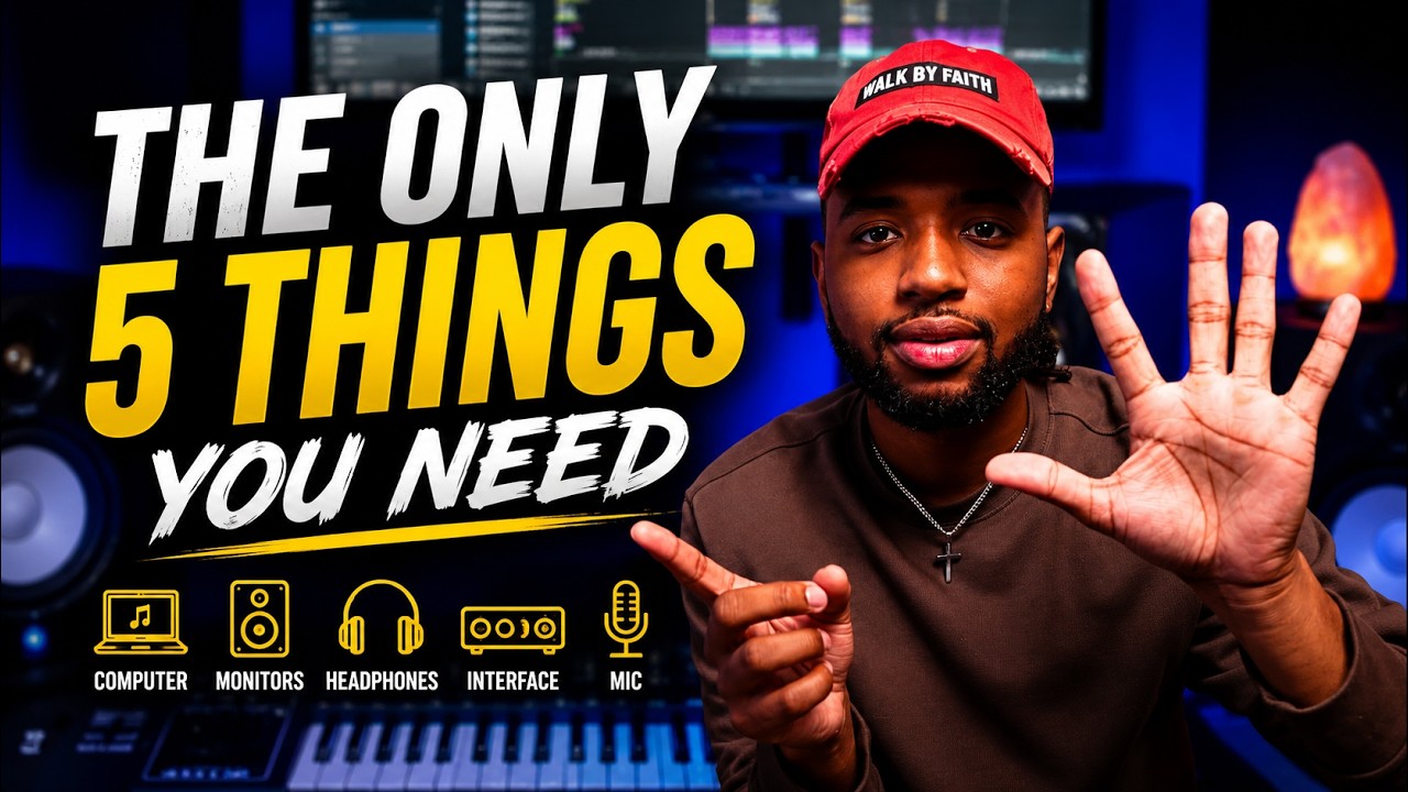 The Only 5 Tools Your Studio Needs || Music Production 2023