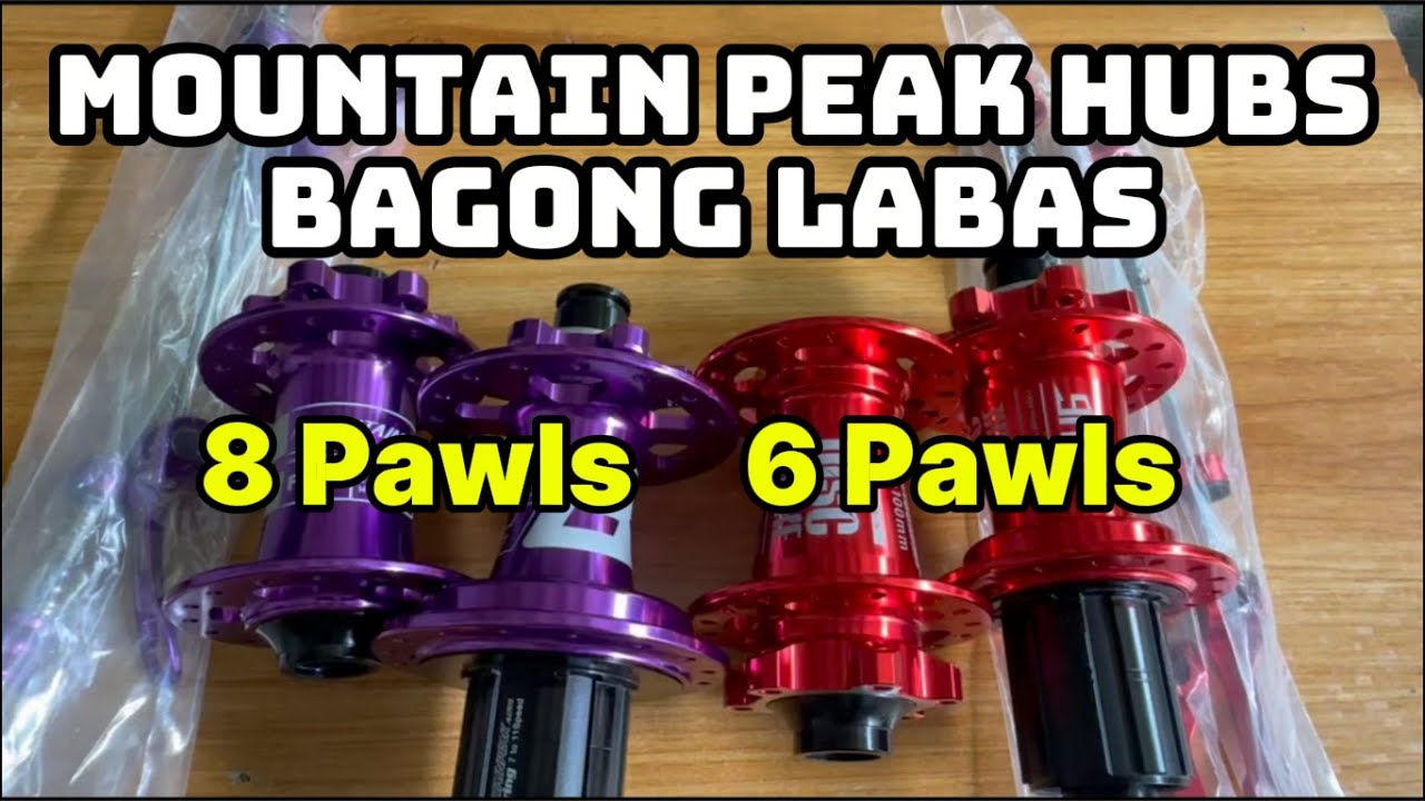 Mountain Peak Hubs REVIEW MH 8 MH 6 | #patscyclecorner
