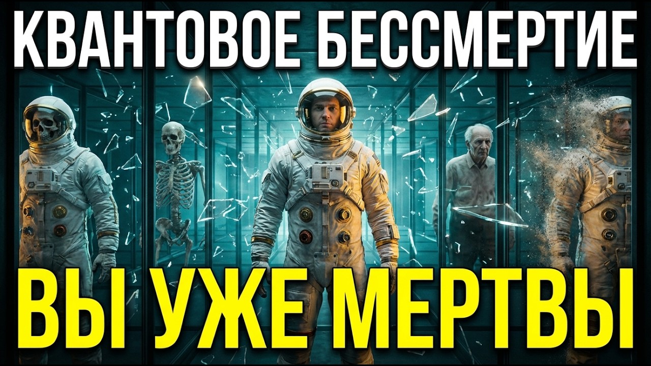 Почему вы уже умирали сотни раз, но не помните? | Квантовое бессмертие
