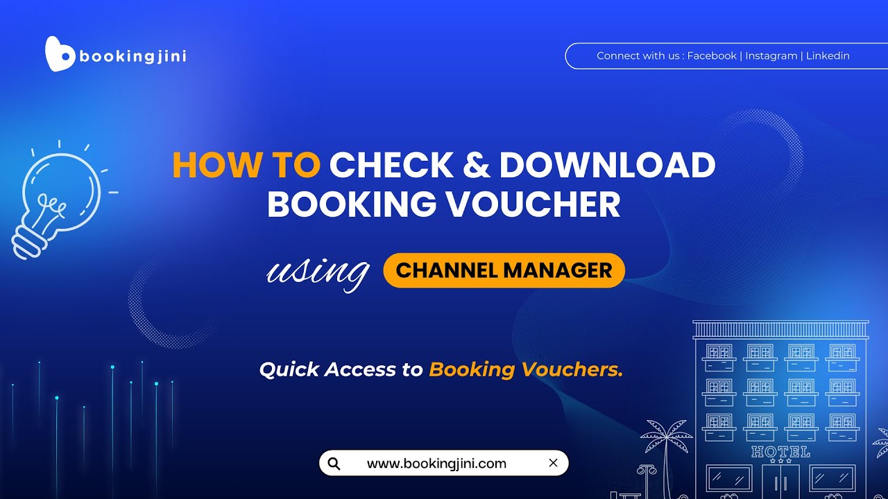 How to check and download Booking Voucher using Channel Manager (English)