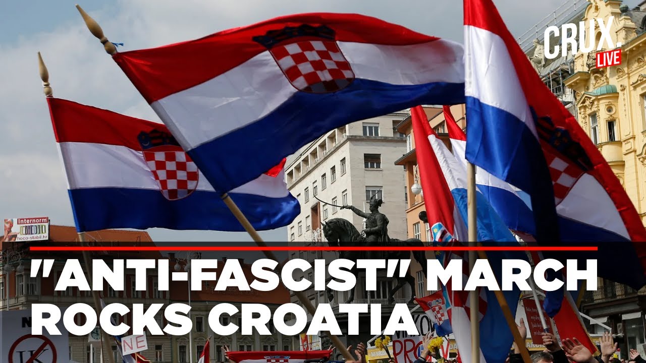 LIVE | Thousands March Against Far-Right in Croatia After Anti-AfD Protest In Germany