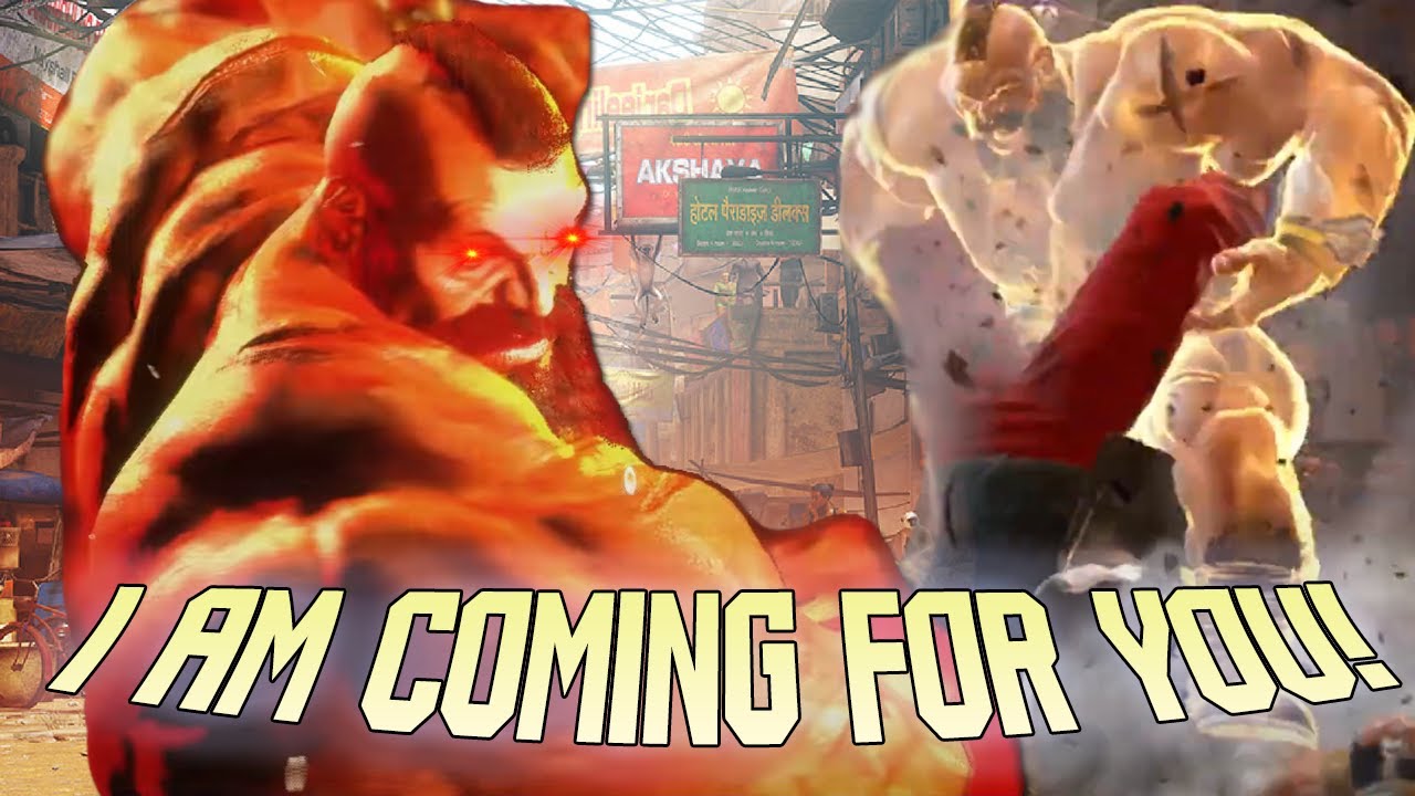 Bullying Ken Masters with Zangief