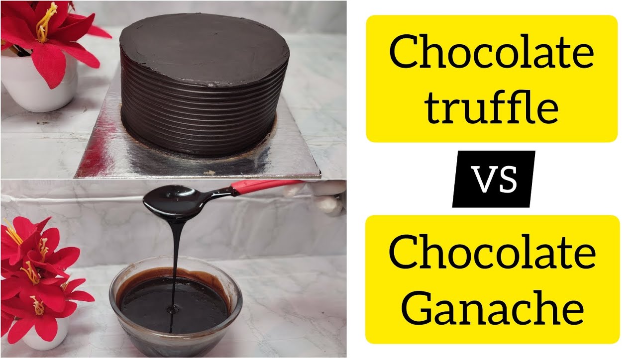 Perfect chocolate truffle for beginners | Difference between chocolate truffle and chocolate ganache