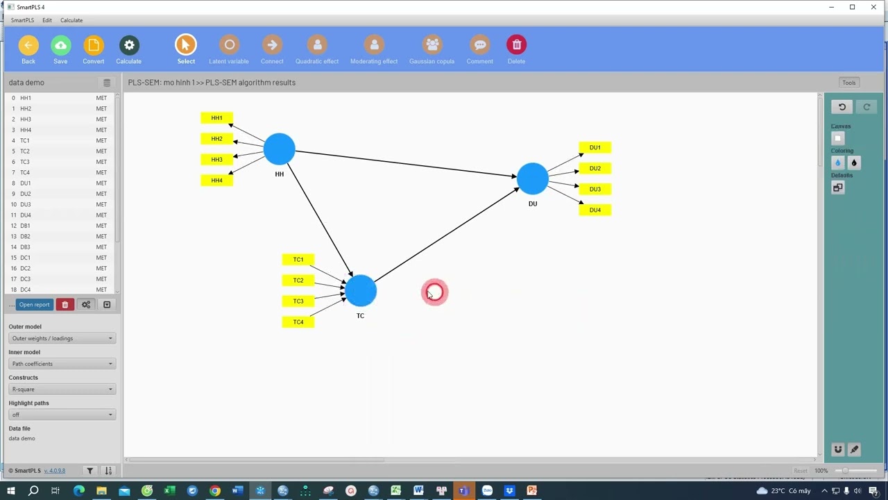 Dịch vụ SmartPLS: Mô hình đo lường kết quả out model có VIF lớn- ĐA CỘNG TUYẾN thì cần làm gì.