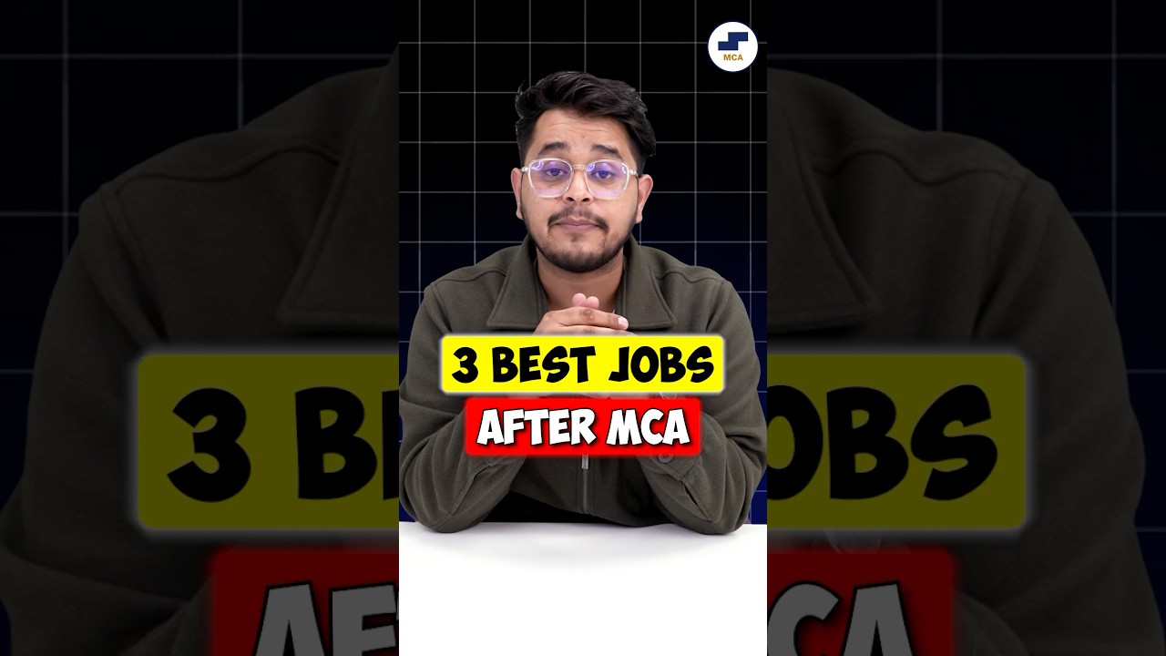 💥Best Job Roles After MCA in 2025🤑 Highest Paying Jobs in India💥#shorts #mca #itjobs #mcajobs