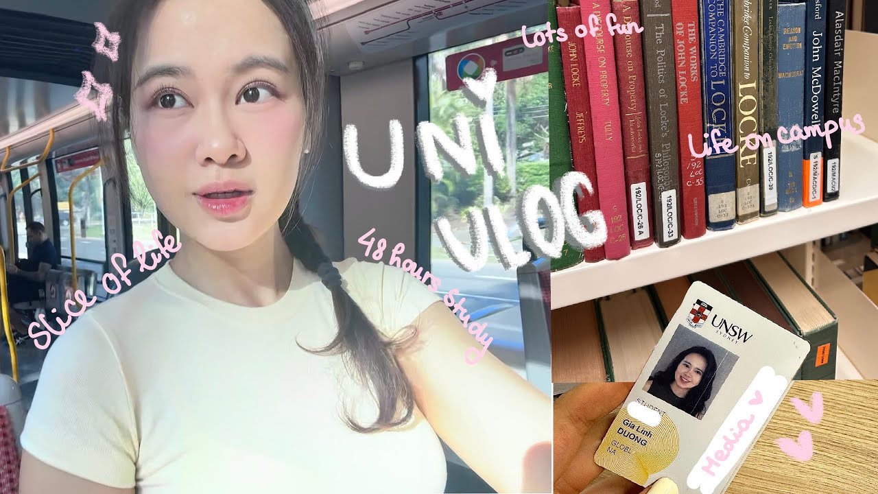 (du học Úc) slice of life in UNSW | một chút chuyện vui mấy ngày đi học