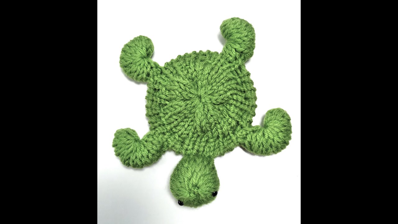SEA TURTLE COASTER - Easy Addi, Sentro Knitting Machine Tutorial