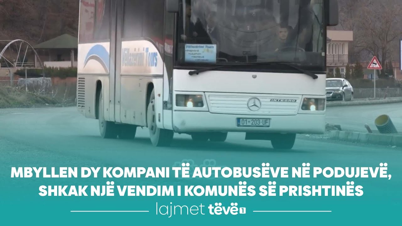 Mbyllen dy kompani të autobusëve në Podujevë, shkak një vendim i Komunës së Prishtinës