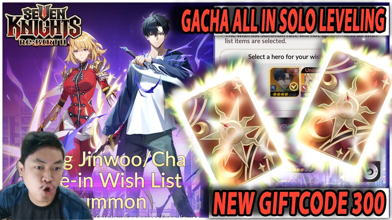 🔥🔥NEW GIFTCODE & ALL IN GACHA BANNER SOLO LEVELING [TC6 SJW BISAKAH?] - SEVEN KNIGHTS RE:BIRTH