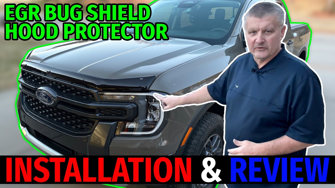 EGR Bug Shield Hood Protector Installation and Review
